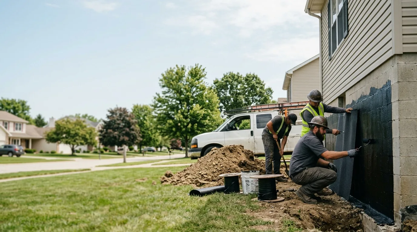 Basement Waterproofing in Piqua, OH near me